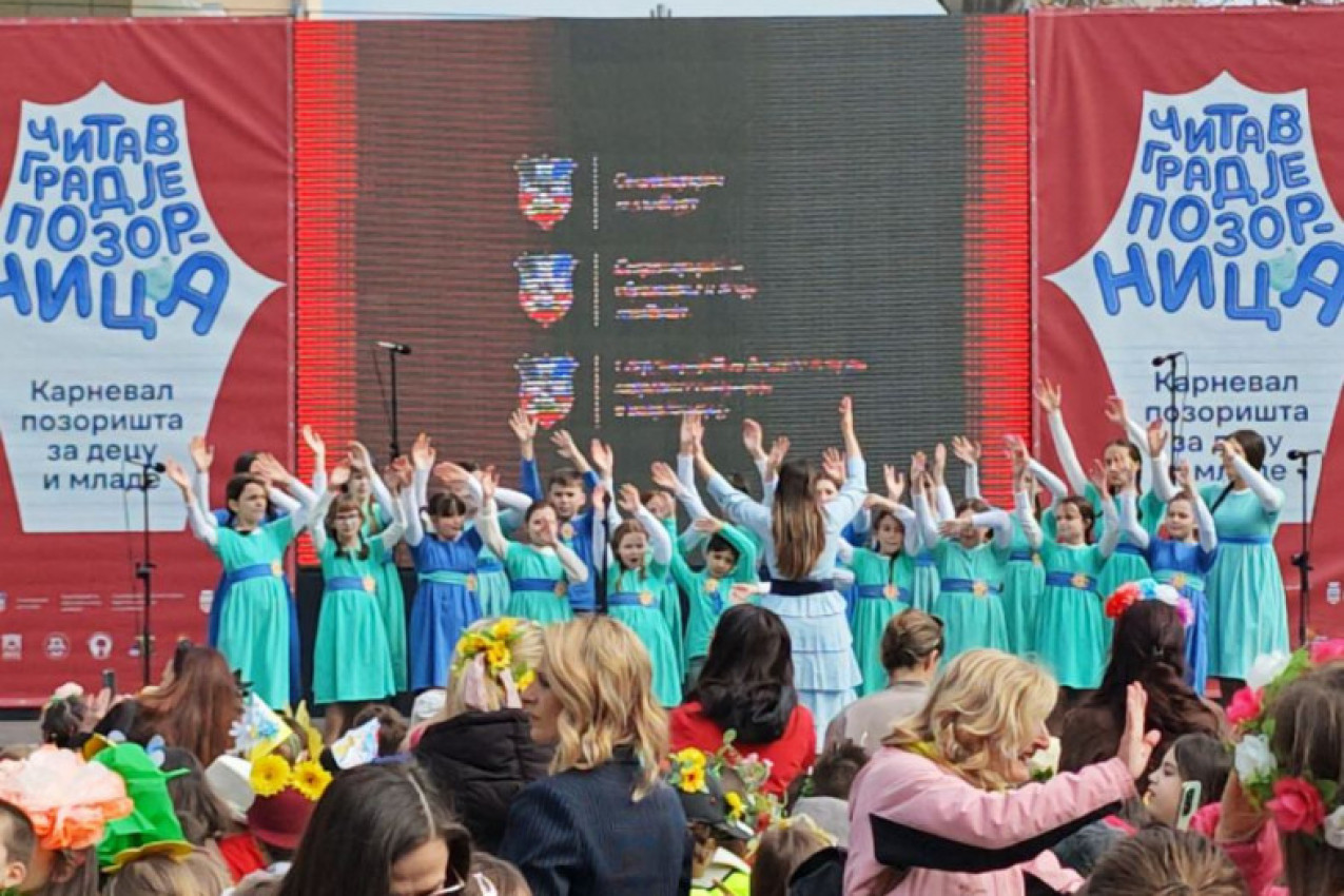 Beograd bio velika pozornica za najmlađe: Održan karneval "Čitav grad je pozornica"
