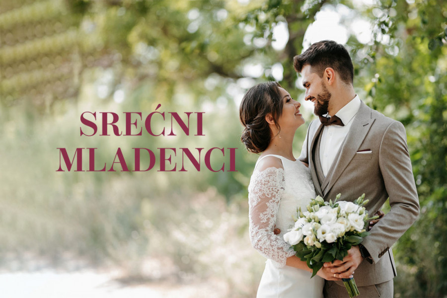 Neka vaša ljubav svakim danom raste, a zajednički snovi postaju stvarnost - srećni Mladenci!