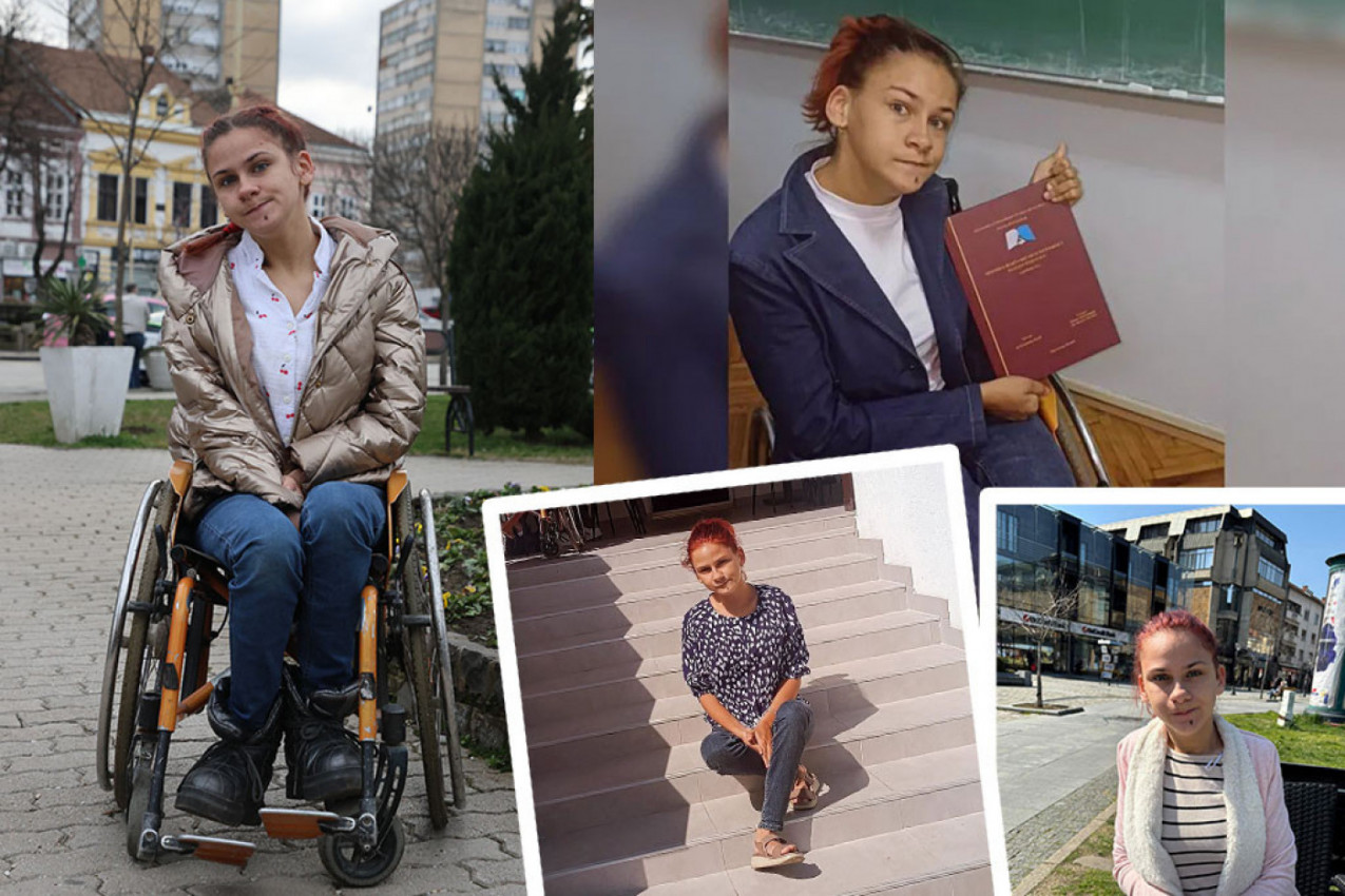 NEZAUSTAVLJIVA: Jovana Maksimović je primer čelične volje i ljubavi za životom