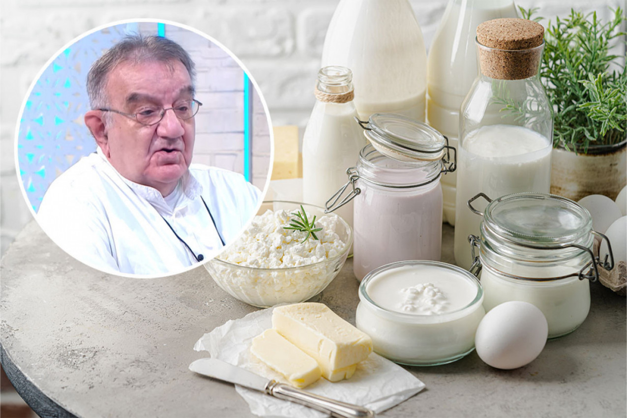 Nije svaki mlečni proizvod isti: Prof. dr Vojislav Perišić otkriva koji pomaže kod opstipacije, a koji ubrzava oporavak mišića