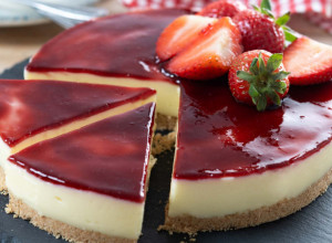 Najlakši čizkejk sa jagodama koji ćete ikada napraviti - uspeva baš svima