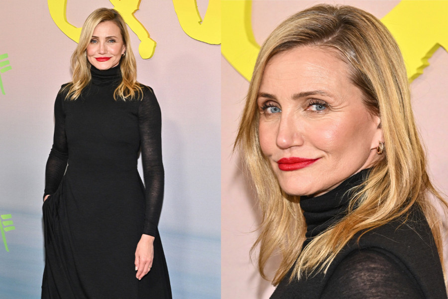 Dovoljni su karmin i osmeh: Kameron Dijaz pokazala šta je pravi stil