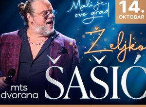 MALI JE OVO GRAD! ŽELJKO ŠAŠIĆ sprema veliki koncertni SPEKTAKL za 14. oktobar U MTS dvorani