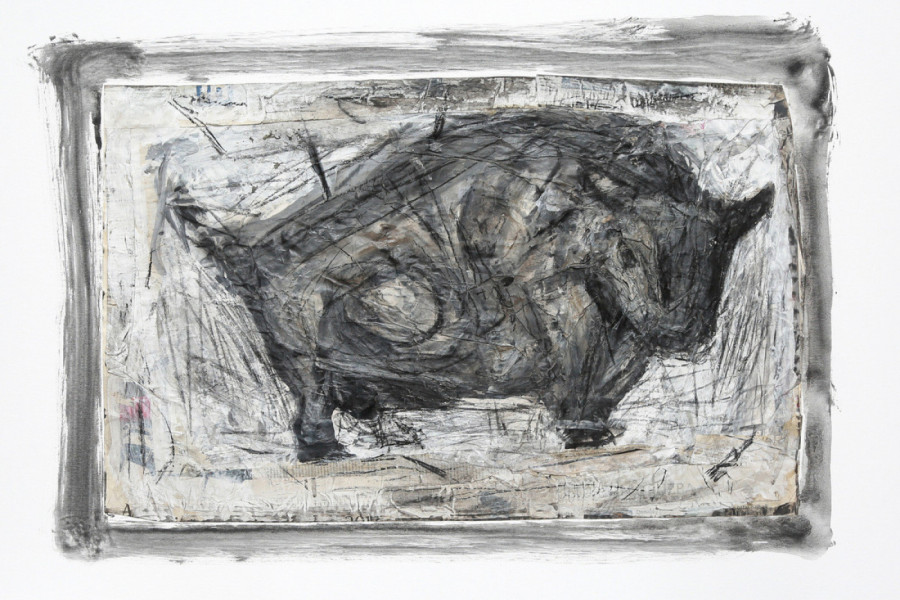 Između skulpture i slike: Unutrašnja struktura umetnosti Mirsada Begića