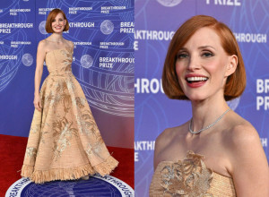 Džesika Čestejn opredelila se za upečatljiv stajling na 12. ceremoniji dodele Breakthrough Prize u Santa Moniki