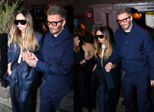 Bekamovi ponovo privlače pažnju - besprekorno modno usklađeni od glave do pete u Njujorku