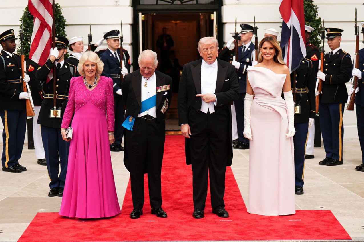 Melanija Tramp u bebi roze Dioru zasenila sve u Beloj kući - kraljevska večera pala u drugi plan