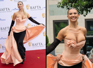 Modni debakl na Bafta TV nagradama: Premali korset manekenke Kristin Mekginis jedva izdržao
