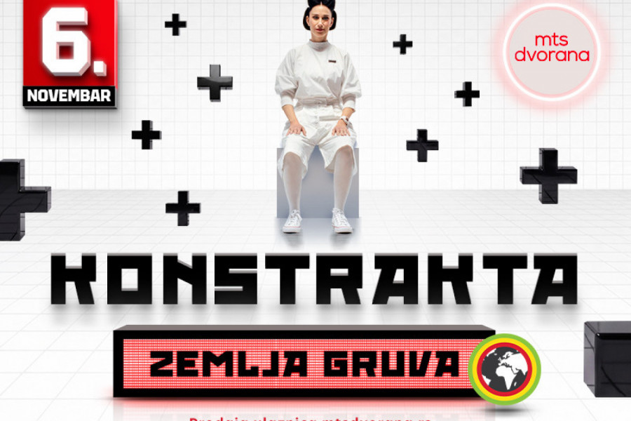 Konstrakta i Zemlja gruva nastupaju 06. novembra u mts Dvorani