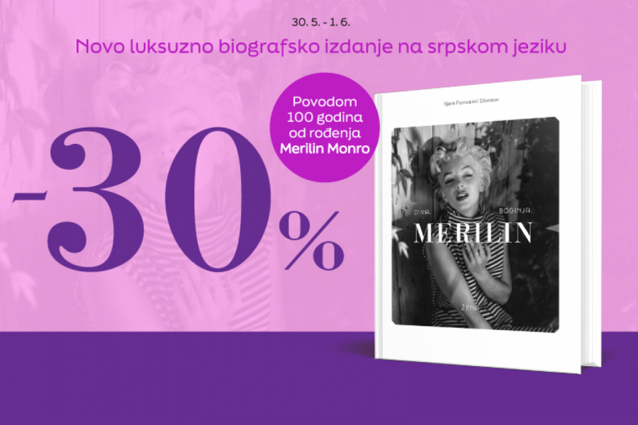 Nova knjiga na srpskom jeziku o Merilin Monro: Otkriva brojne činjenice koje nisu poznate javnosti
