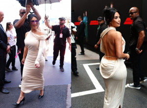 Kim Kardašijan zablistala u Monaku: Raskošne obline u prvom planu