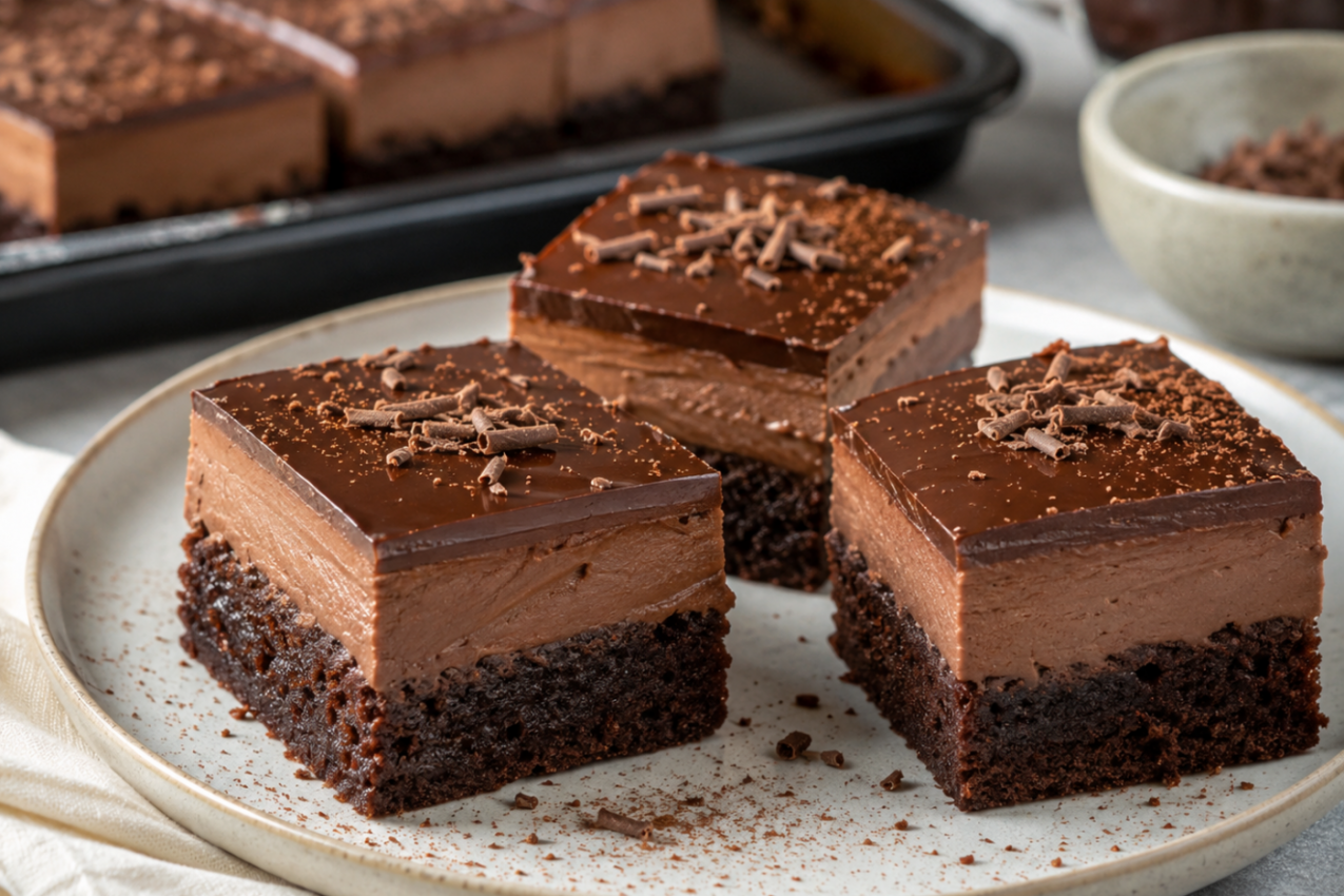 ČOKOLADNE KOCKE koje se tope u ustima: Sočan kolač BEZ JAJA koji uspeva svima!
