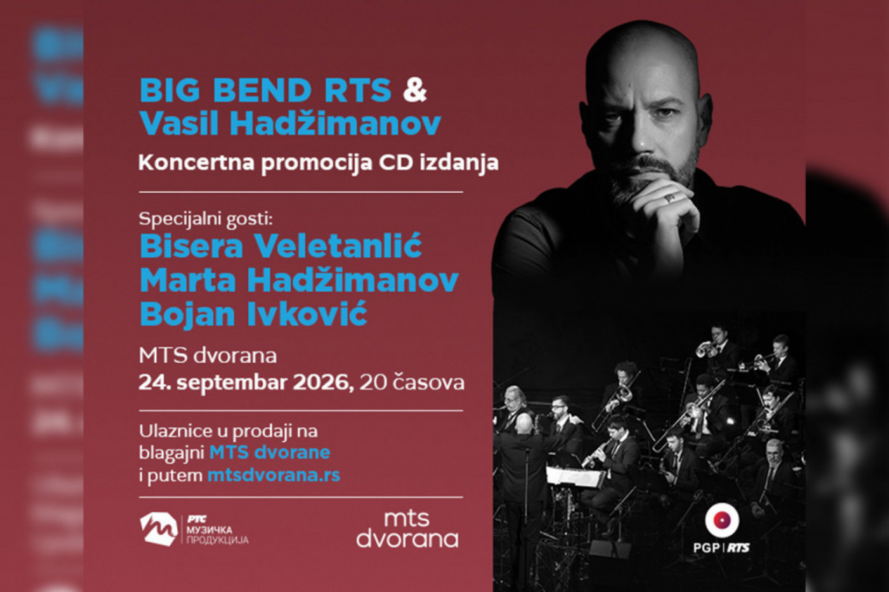 Big Bend RTS i Vasil Hadžimanov 24. septembra u mts Dvorani