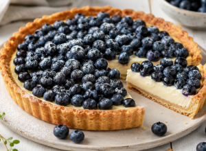TART SA BOROVNICAMA: Kremasti LETNJI KOLAČ koji izgleda kao iz poslastičarnice