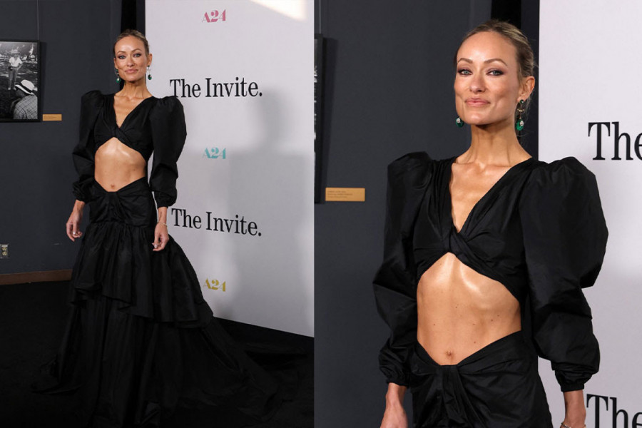 Olivija Vajld pokazala vitku figuru u elegantnoj crnoj haljini