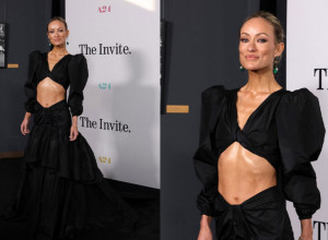 Olivija Vajld pokazala vitku figuru u elegantnoj crnoj haljini