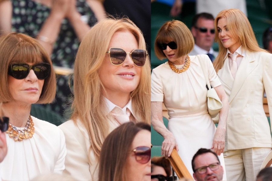 Ana Vintur i Nikol Kidman pokazale belu eleganciju, rame uz rame na Vimbldonu