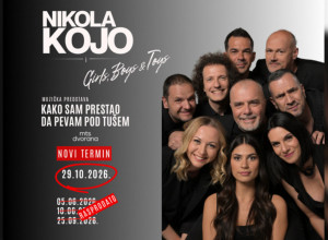 Nakon rasprodatog septembarskog nastupa - 29. oktobra novi termin predstave "Kako sam prestao da pevam pod tušem"
