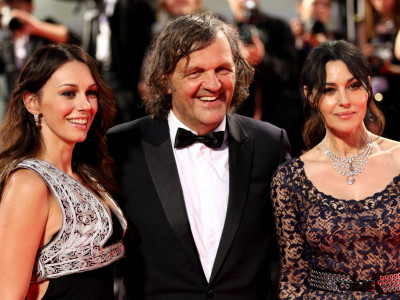 Sloboda Mićalović, Emir Kusturica i Monika Beluči
