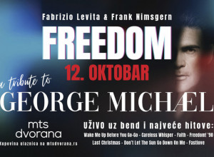 „FREEDOM“ - tribute koncert posvećen legendarnom Džordž Majklu 12. oktobra u MTS Dvorani