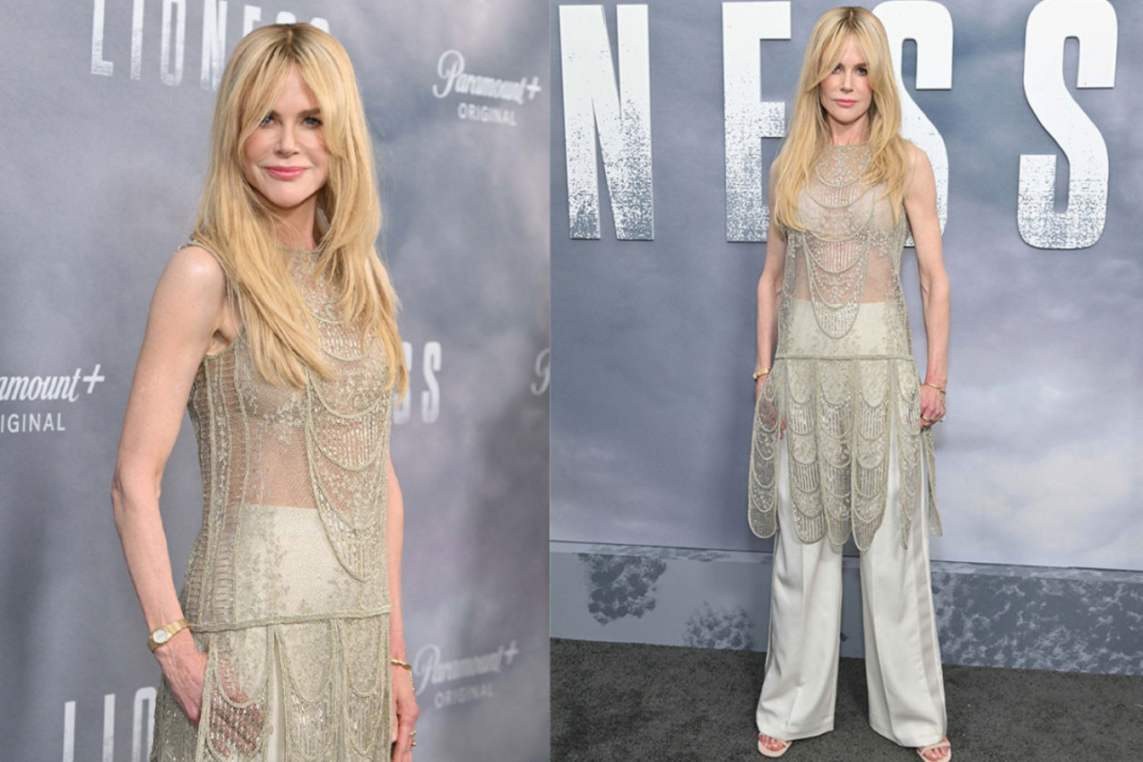 Nikol Kidman ne prolazi neprimećeno: Zasijala na premijeri serije "Lioness" u fendiju od glave do pete