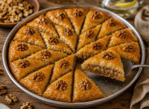 POSNA BAKLAVA S ORASIMA: Sočna, mirisna i prepuna fila - idealna za prazničnu trpezu (RECEPT)