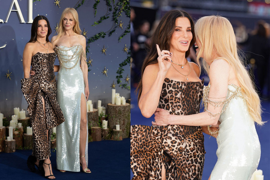Sandra Bulok i Nikol Kidman spojile magiju i modu: Na premijeri filma "Practical magic 2" u Londonu privukle sve poglede