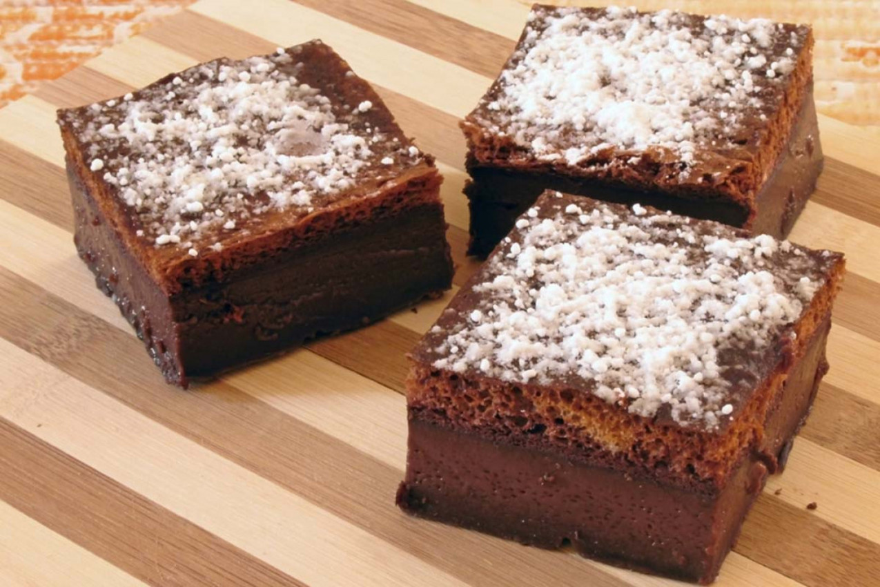 Magične ČOKOLADNE kocke: Od jedne smese nastaju tri savršena sloja - bez ikakvog truda!