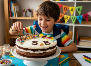 ŠARENA ČOKO KEKS TORTA ZA ĐAKE PRVAKE: Deca će biti oduševljena, a pravi se bez mnogo muke