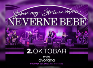 Grupa NEVERNE BEBE na originalan način najavila PREDSTOJEĆI KONCERT U MTS DVORANI! Uz svirku i poklone fanovima, bend obećao SPEKTAKULARNU SVIRKU ZA 2. OKTOBAR