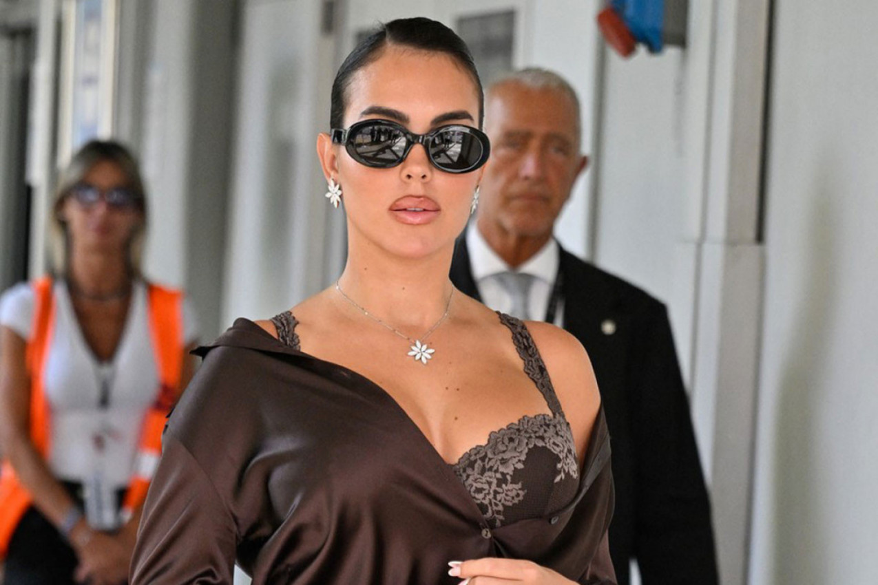 Georgina Rodrigez stigla u Veneciju i sve pršti od luksuza: Upečatljiv dekolte i stajling nisu mogli da prođu neprimećeno