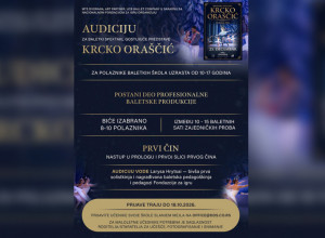 AUDICIJA ZA "KRCKA ORAŠČIĆA": Prilika za mlade BALETSKE TALENTE da zaplešu na velikoj sceni MTS DVORANE!