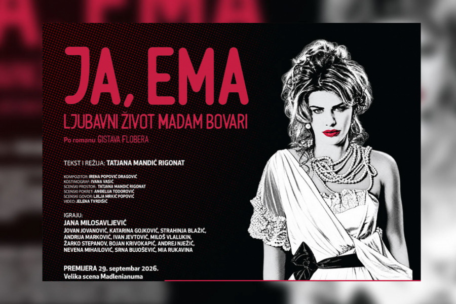 MADLENIANUM  u novoj sezoni donosi ŠEST PREMIJERA