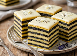 KREMASTE MAK KOCKE: Sočan kolač sa vanil kremom i belom čokoladom kojem je teško odoleti, a tako se lako pravi