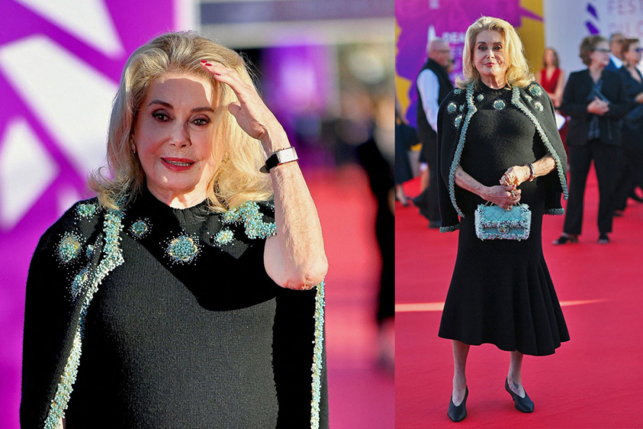 Katrin Denev (82) blistala je na 52. Festivalu američkog filma u Dovilu - godine su za nju samo broj