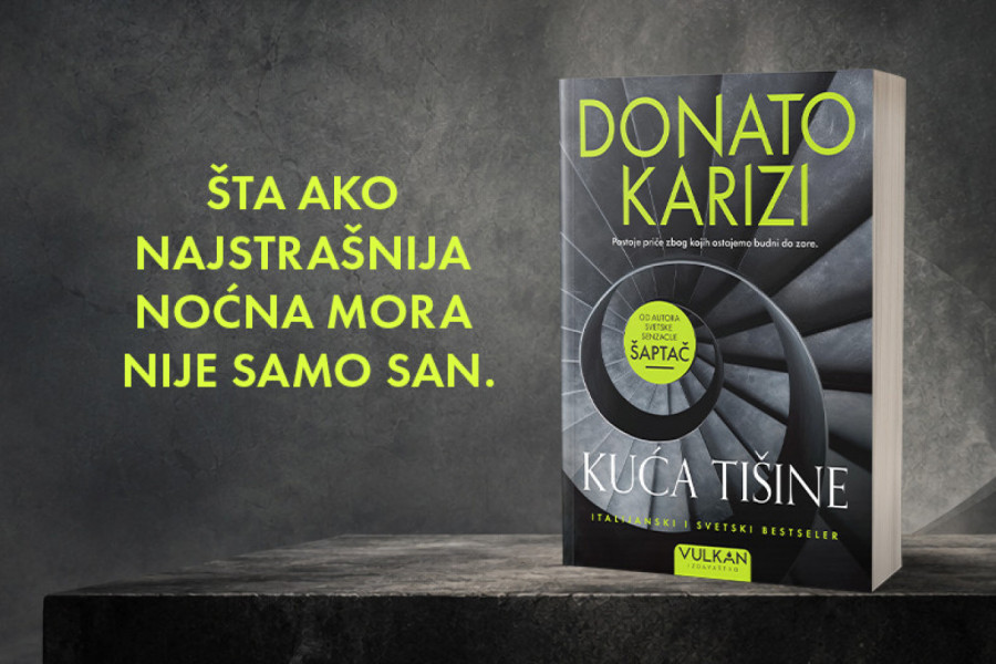 Majstor modernog trilera ima novi roman: Donato Karizi otvara vrata "Kuće tišine"