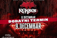 "Kerber" dva uzastopna dana - 08. i 09. decembra sviraju u mts Dvorani