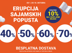 Još samo ovog vikenda: Vulkanov sajam knjiga donosi najveće popuste u godini i književne novitete koji su osvojili svet