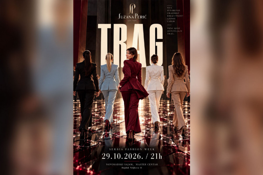 SUZANA PERIĆ predstavlja kolekciju "TRAG" NA SERBIA FASHION WEEKU