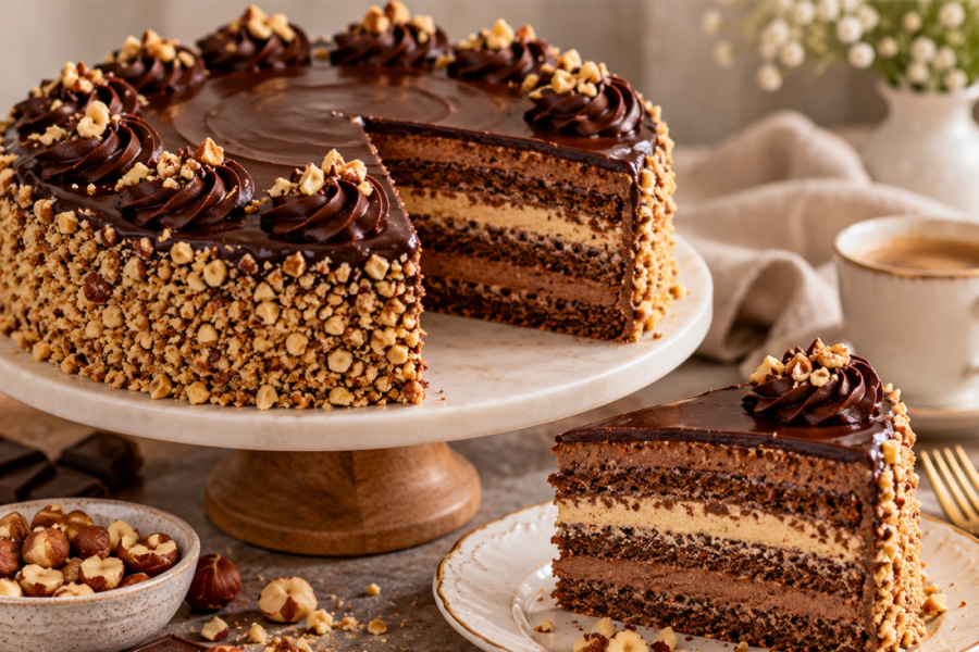 BOEM TORTA po starinskom receptu: Bogati čokoladni fil i puno oraha za savršenu poslasticu