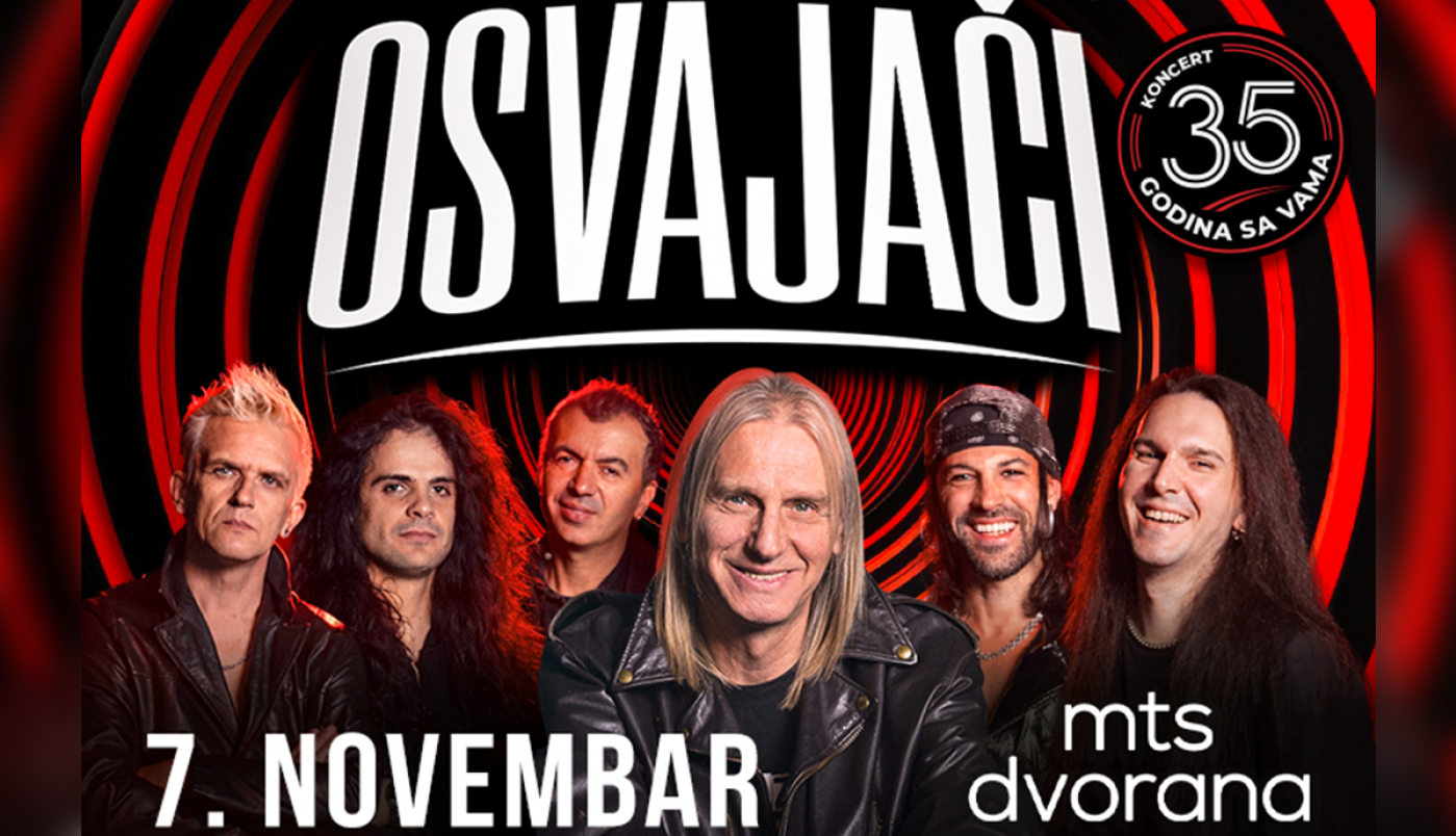 "Osvajači" 07. novembra pred beogradskom publikom u mts Dvorani